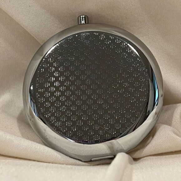 Whimsical Fairies Travel Pill Box 3 Compartment Medicine Pill Case Metal NEW - Picture 3 of 5